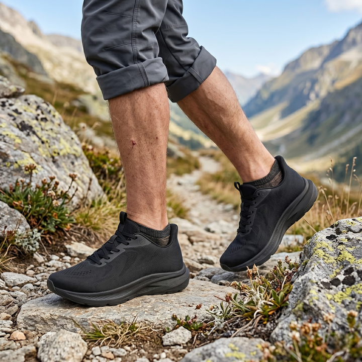ErgoFit Men’s Orthopedic Wide-Toe Comfort Shoes