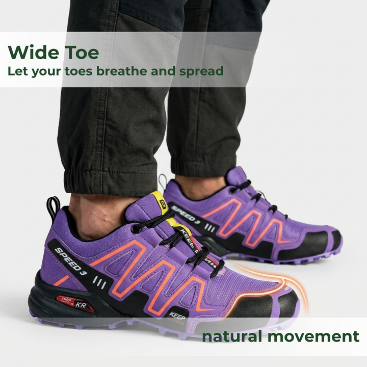 OrthoStride Radiant — Orthopedic Hiking Shoes for Pain-Free Steps &amp; Natural Support (Unisex)