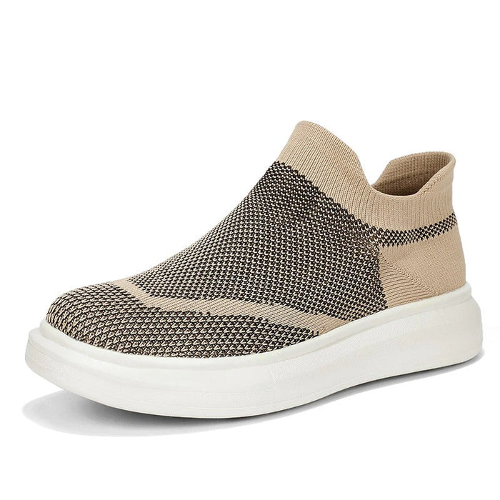 Women's Slip-On Knit Trainers with Arch Support