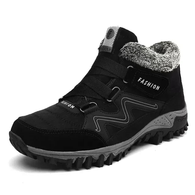 Men's Ankle Boots Arch Support Lace-Up for Winter