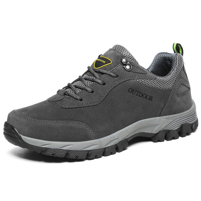 Men's Outdoor Ankle Boots Lace-Up Cushioned Sole