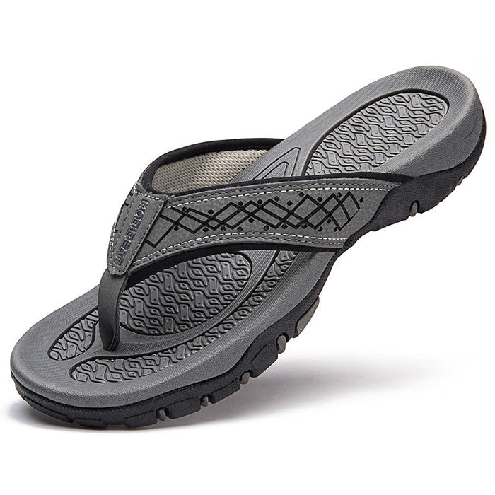 Men's Thong Sandals with Arch Support and Anti-Slip Sole