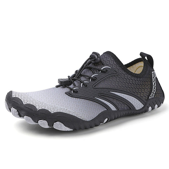 Women's Barefoot Trainers Lace-Up Flexible Sole