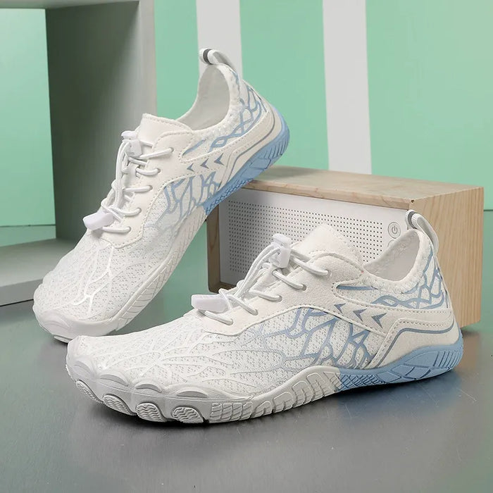 Barefoot Trainers Lace-Up Flexible Sole for Sport Leisure