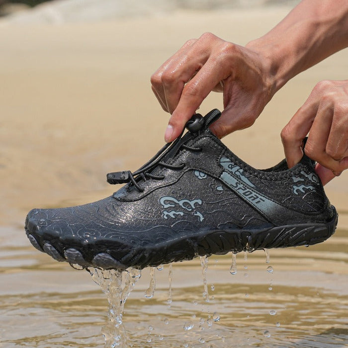 Water Hiking Barefoot Shoes with Wide Toe Box and Grip Sole