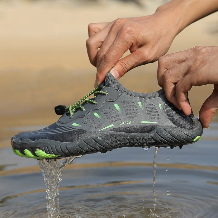 Barefoot Water Shoes with Quick-Dry Lace and Flexible Sole