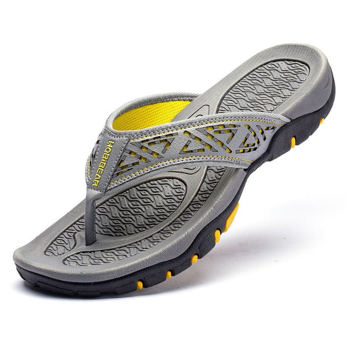 Men's Thong Sandals with Arch Support and Anti-Slip Sole