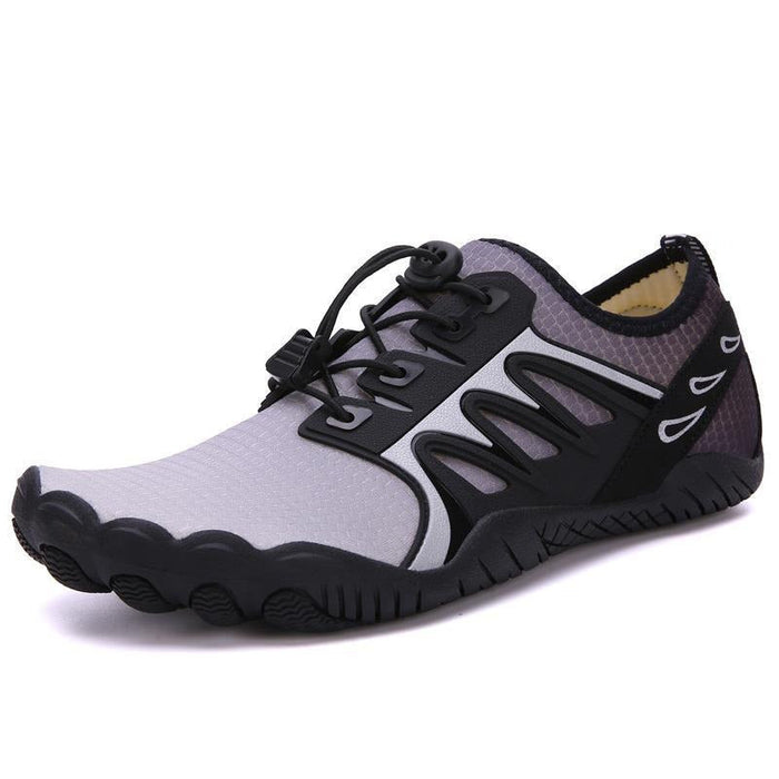 Barefoot Trainers Lace-Up Flexible Sole for Walking