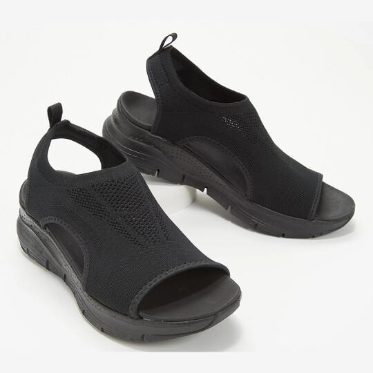 Women's Knit Sport Sandals with Arch Support Open Toe