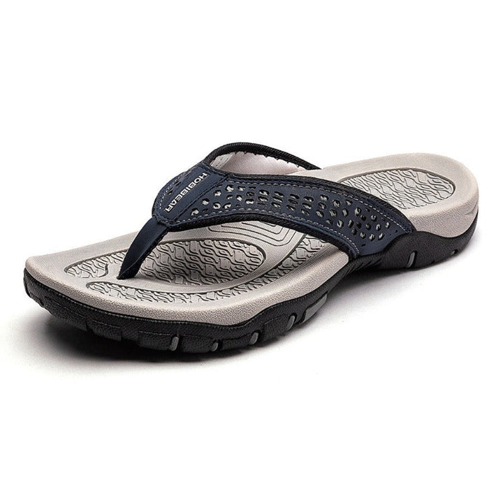 Men's Thong Sandals with Arch Support and Anti-Slip Sole