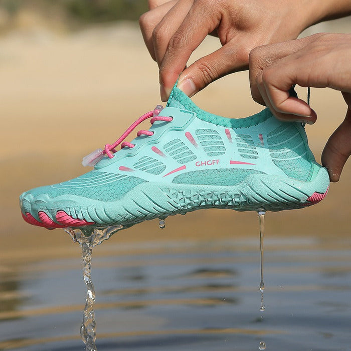 Barefoot Water Shoes with Quick-Dry Lace and Flexible Sole