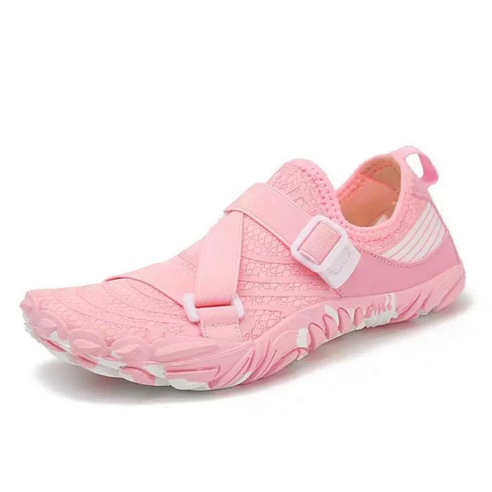 Women's Minimalist Barefoot Trainers with Adjustable Strap