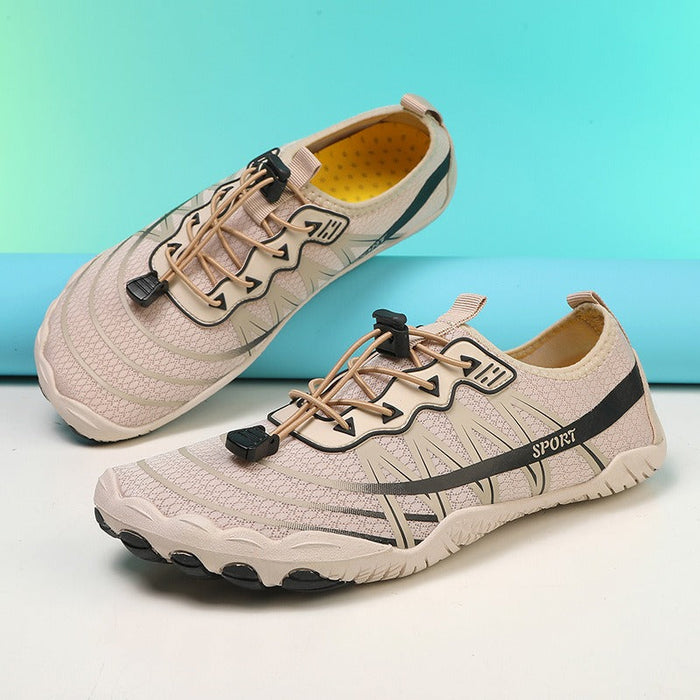 Barefoot Trainers with Elastic Lace System Quick-Dry Sole