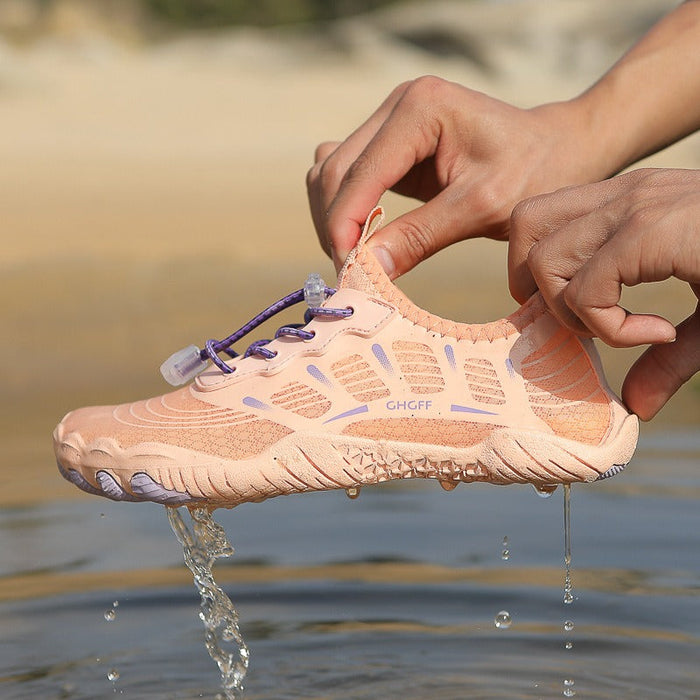 Barefoot Water Shoes with Quick-Dry Lace and Flexible Sole