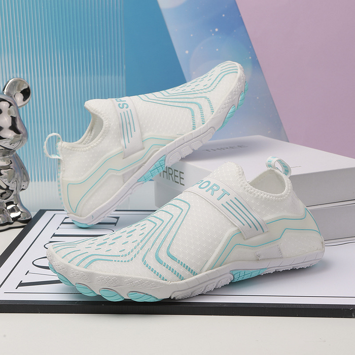 Women's Barefoot Trainers with Hook and Loop Fastener