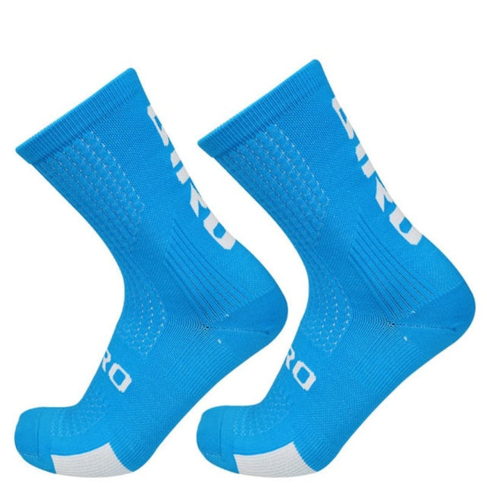 Men's Breathable Compression Running Socks with Ankle Support