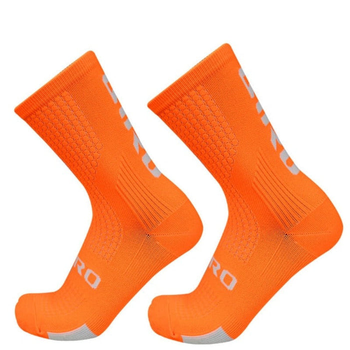 Men's Breathable Compression Running Socks with Ankle Support