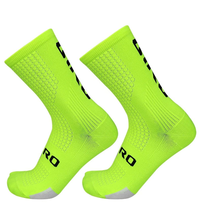 Men's Breathable Compression Running Socks with Ankle Support