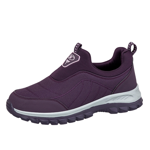 Women's Slip-On Walking Trainers with Cushioned Sole