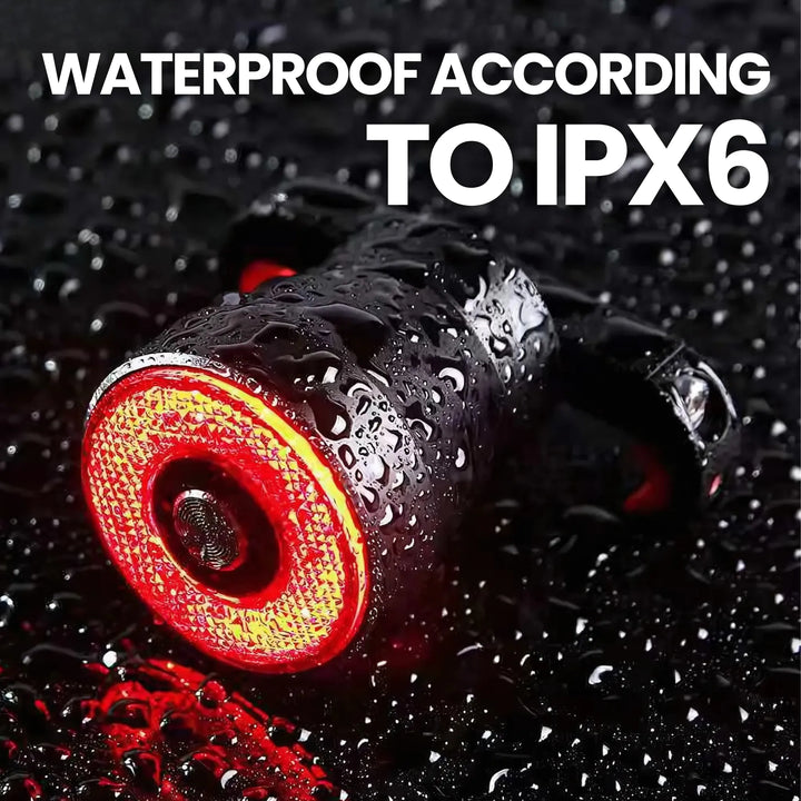 Auto Brake Detection &amp; USB Rechargeable Rear Light