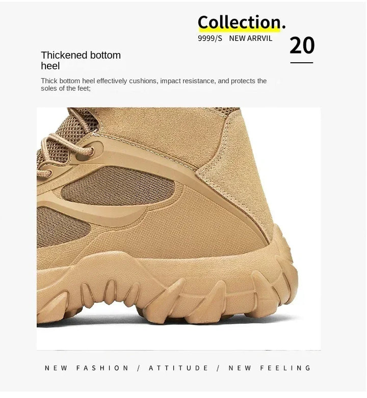 Heavy‑Duty Tactical Boots for Men