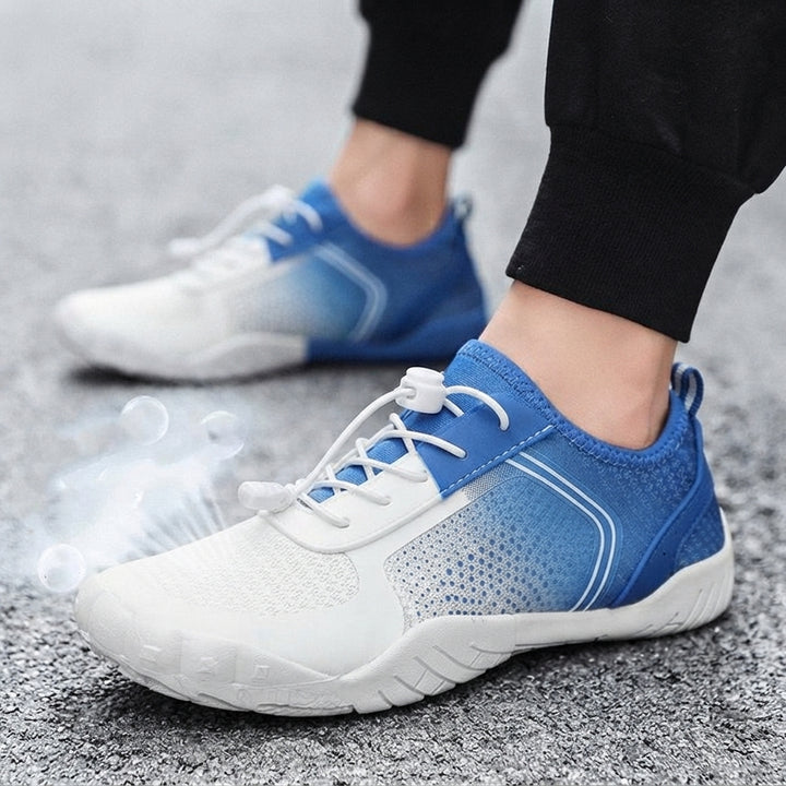 StrideEase Men’s Wide-Toe Orthopedic Walking Shoes