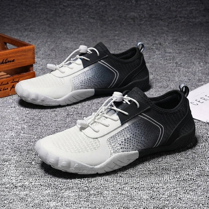 StrideEase Men’s Wide-Toe Orthopedic Walking Shoes