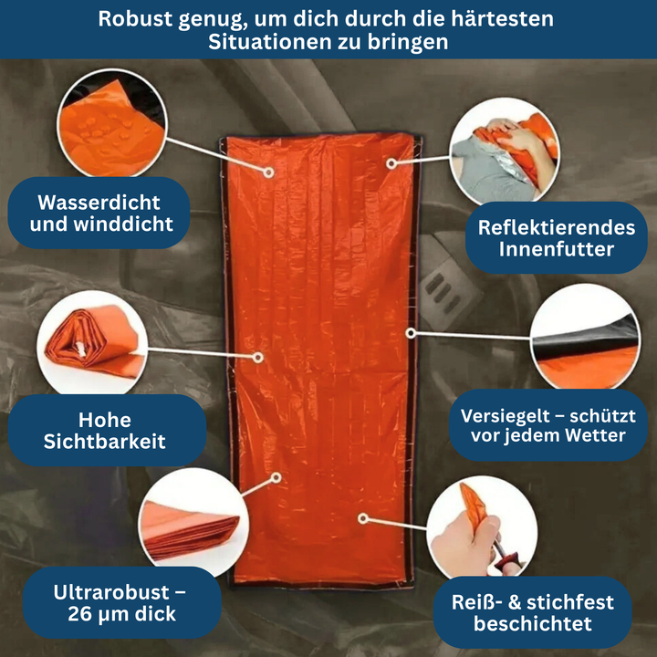 2-Person Emergency Shelter Tent