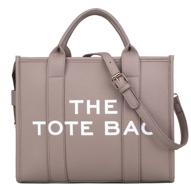 Women's Printed Tote Bag with Crossbody Strap