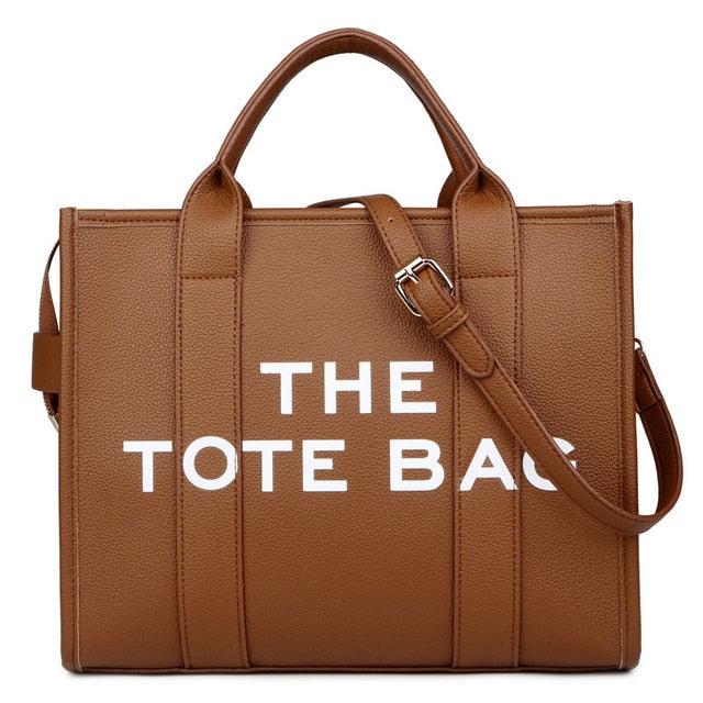Women's Printed Tote Bag with Crossbody Strap