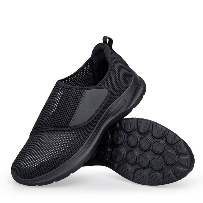 Women's Mesh Walking Trainers with Velcro Strap