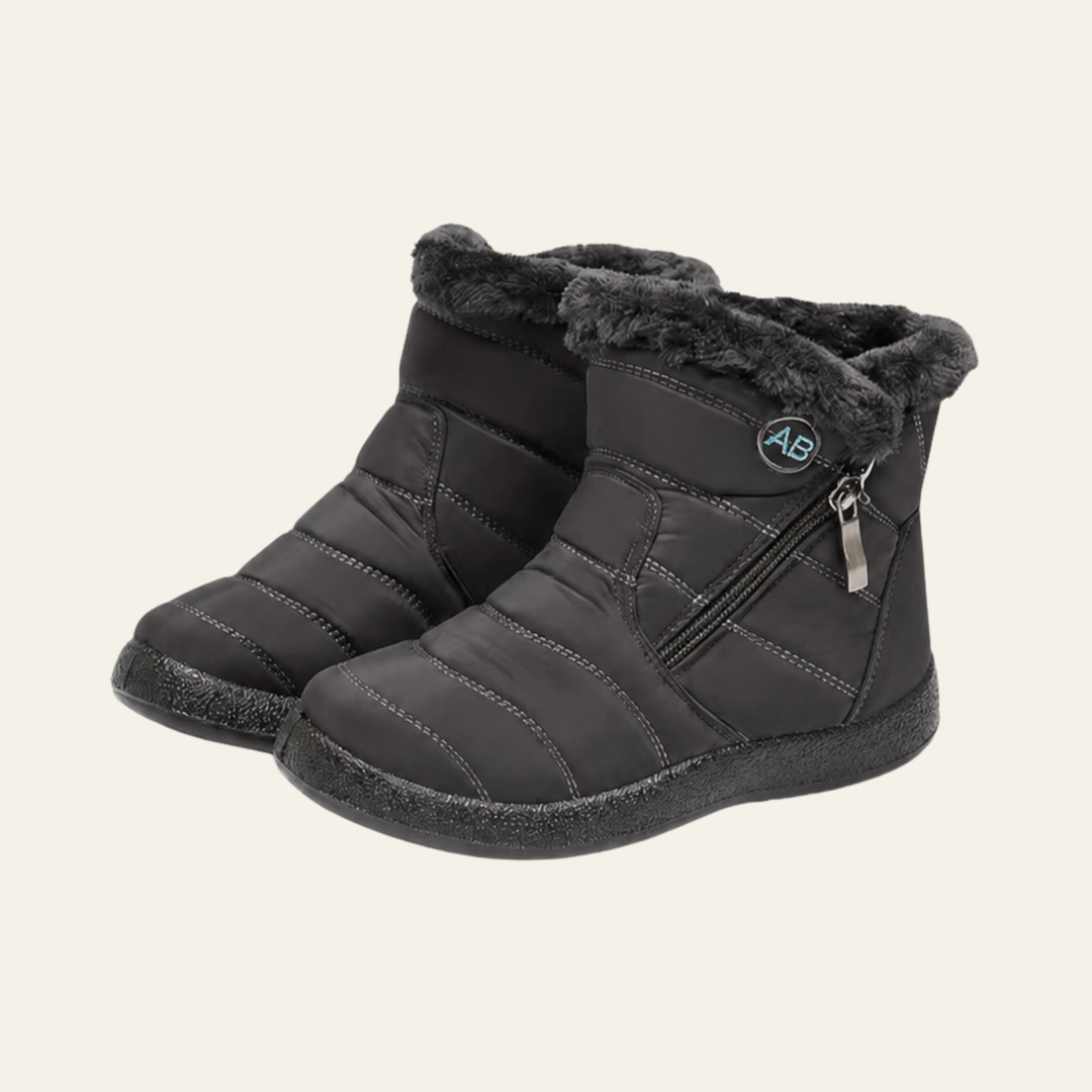 FrostTrek Women’s Waterproof Fleece-Lined Winter Boots