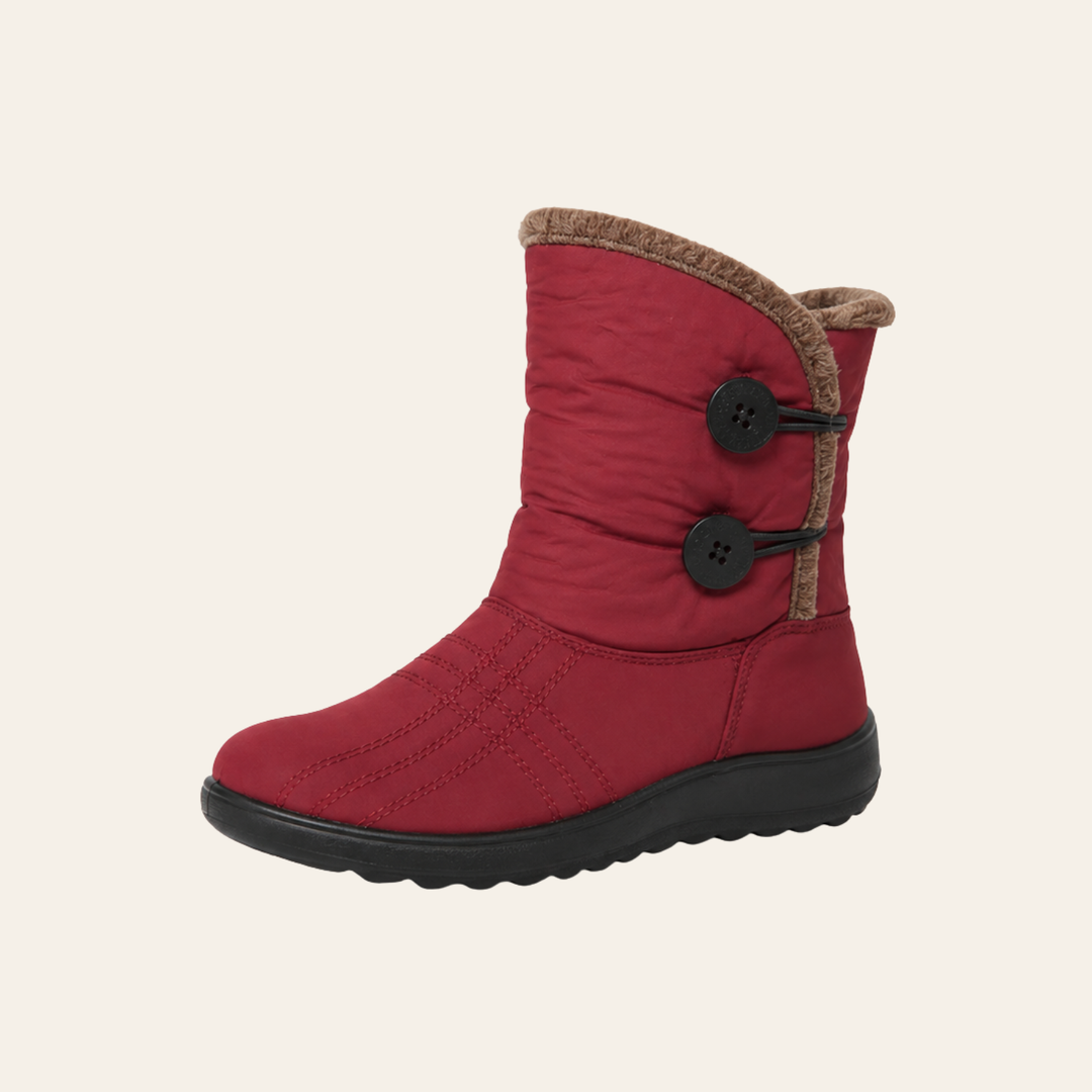 ThermaTrek Women’s Waterproof Fleece-Lined Winter Boots