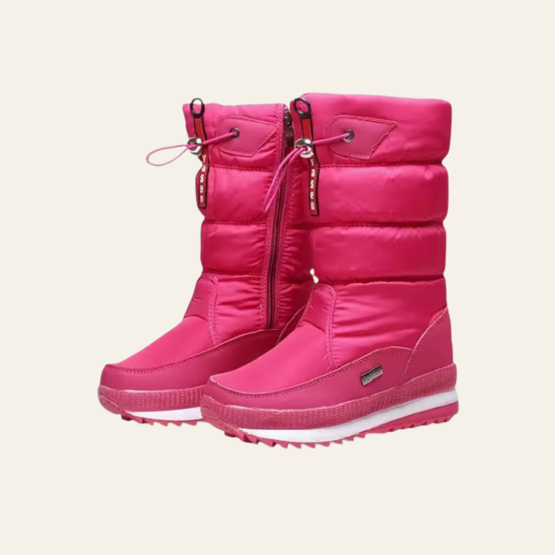 SnowTrek Women’s Fleece-Lined Winter Boots