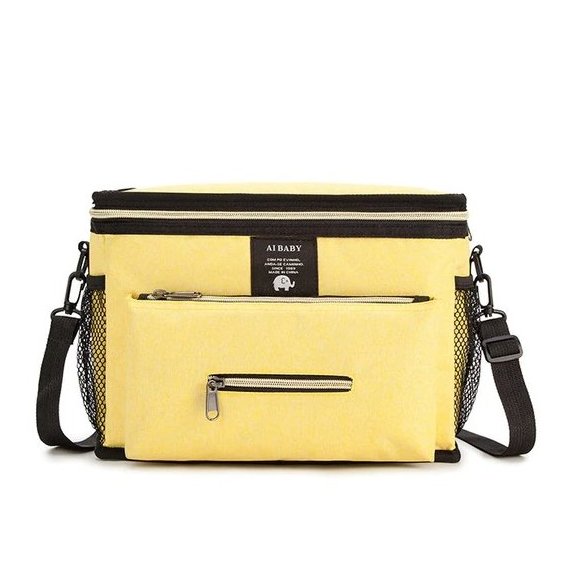 Stroller Organiser with Multiple Pockets and Velcro Attachment