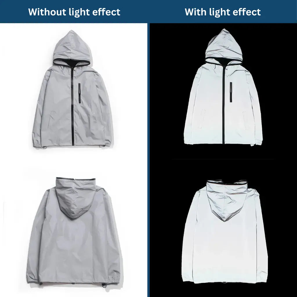 Reflective Lightweight Rain Jacket