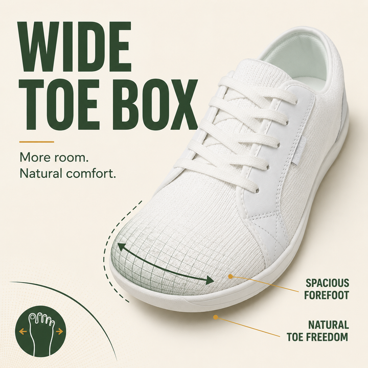 TerraBare Men’s Wide-Toe Orthopedic Walking Shoes