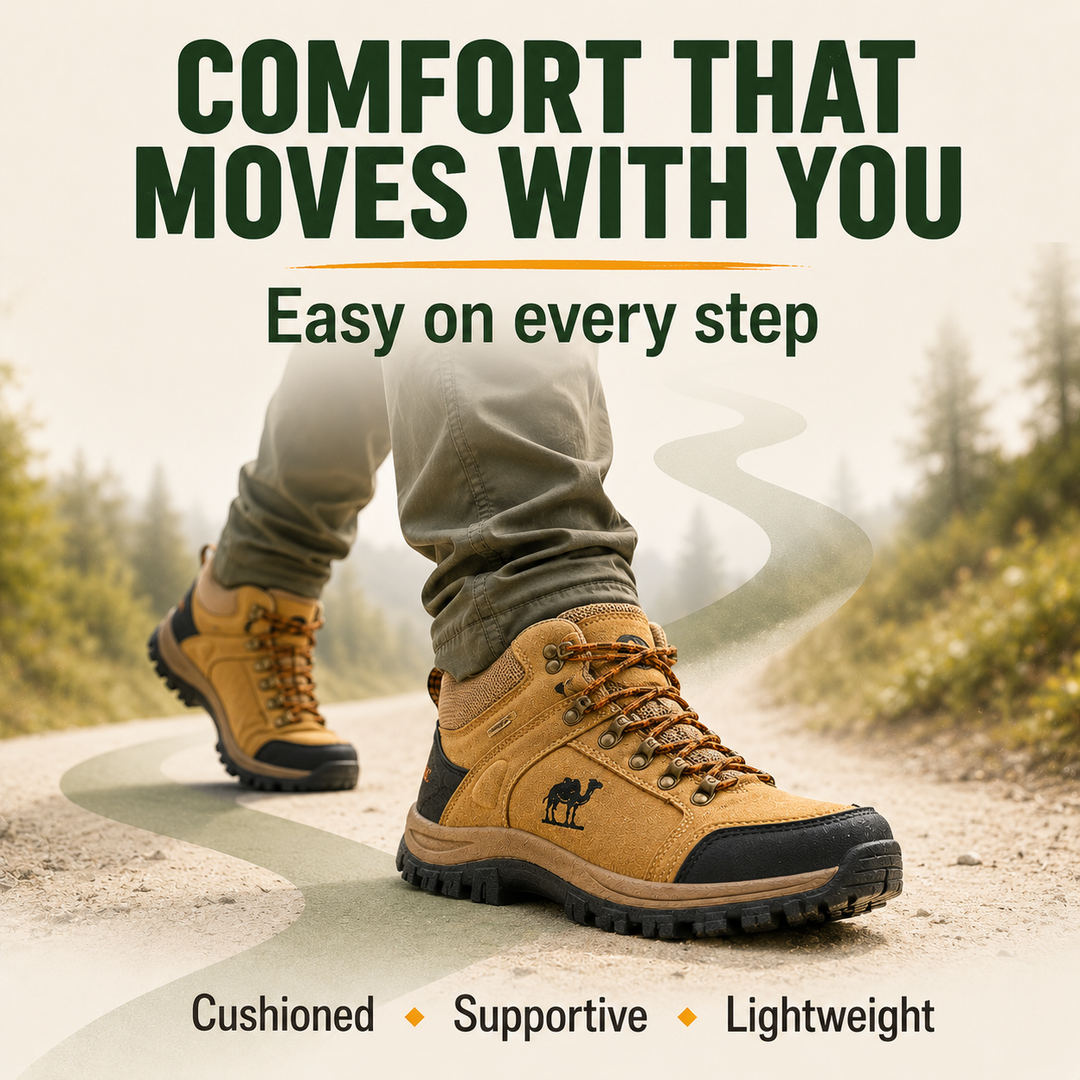 ArcticTrail Men’s Fleece-Lined Winter Hiking Boots