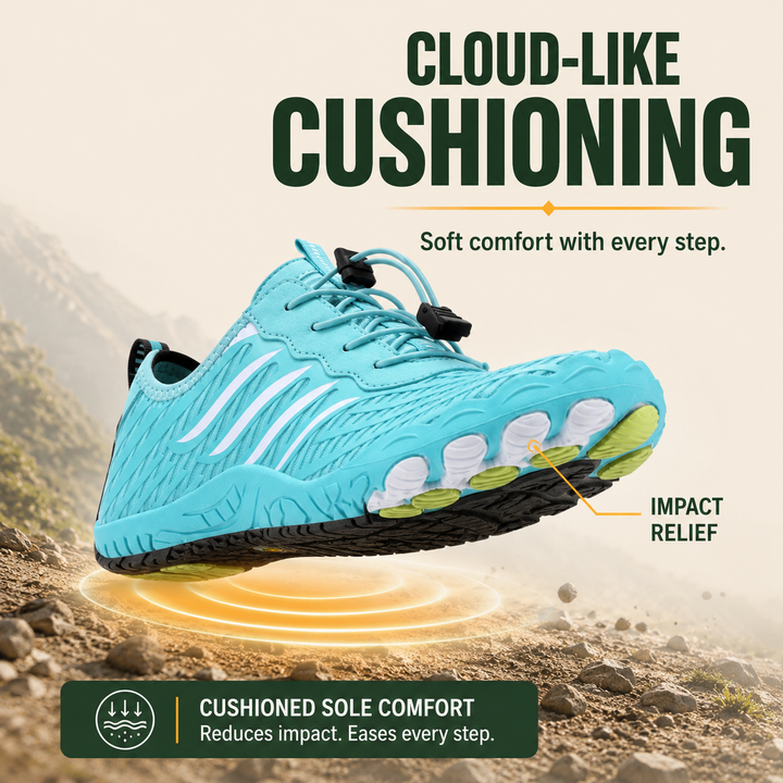 PrimalPulse — High-Performance Barefoot Hiking Shoes for Natural Trail Movement (Unisex)