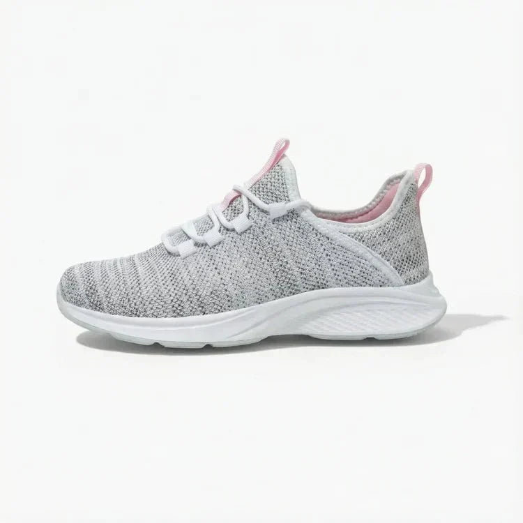 Wide Fit Ortho Comfort Trainers with Impact-Absorbing Sole