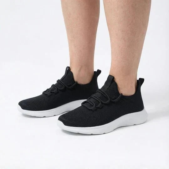 Wide Fit Ortho Comfort Trainers with Impact-Absorbing Sole