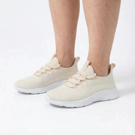 Wide Fit Ortho Comfort Trainers with Impact-Absorbing Sole