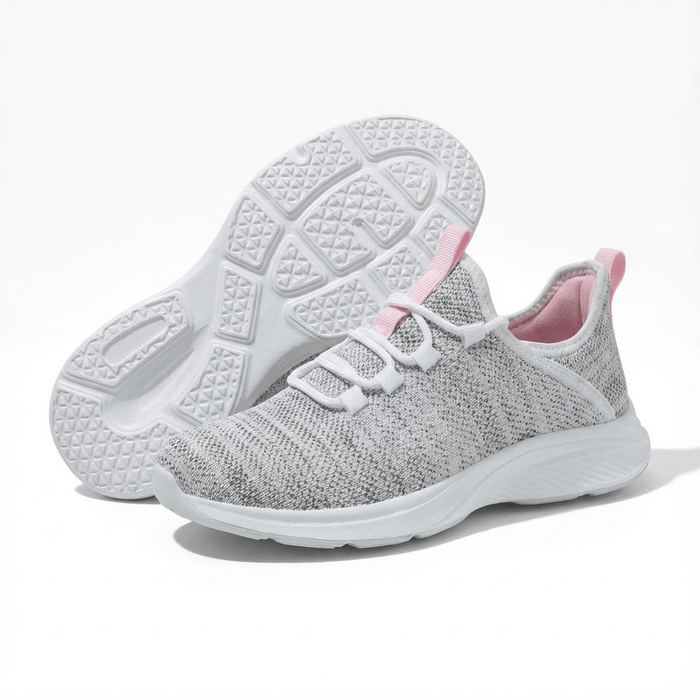 Wide Fit Ortho Comfort Trainers with Impact-Absorbing Sole