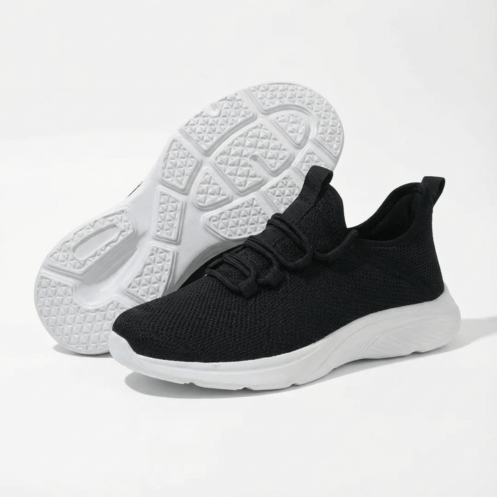 Wide Fit Ortho Comfort Trainers with Impact-Absorbing Sole
