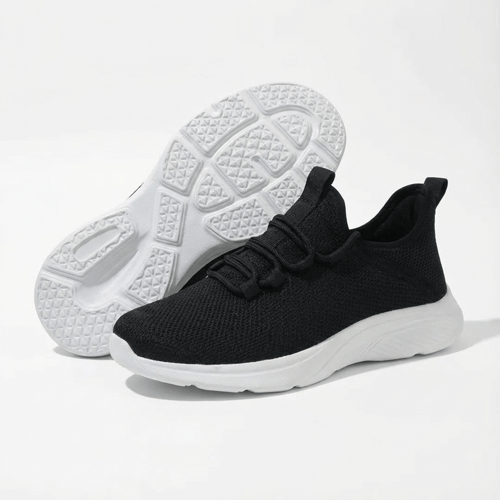 Wide Fit Ortho Comfort Trainers with Impact-Absorbing Sole