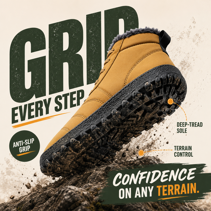 StrideCore Men’s Orthopedic Winter Boots