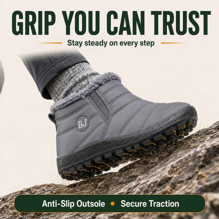 GlideSure Women’s Waterproof Fleece-Lined Shoes