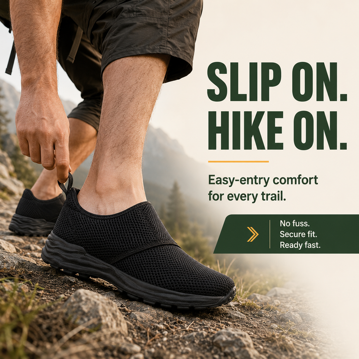 FlexiStep Breathable Orthopedic Slip-On Shoes