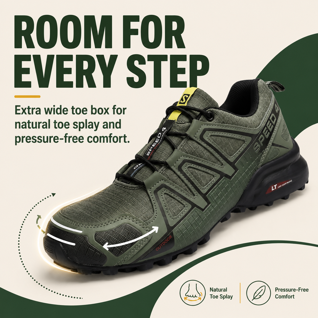 OrthoStride Aero — Orthopedic Hiking Shoes for Pain-Free Steps &amp; Natural Support (Unisex)