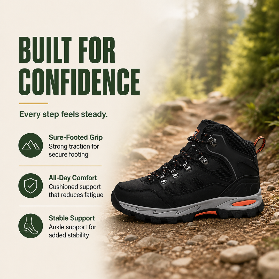 GlacierGrip Women’s Ski-Boot Hiking &amp; Trekking Boots